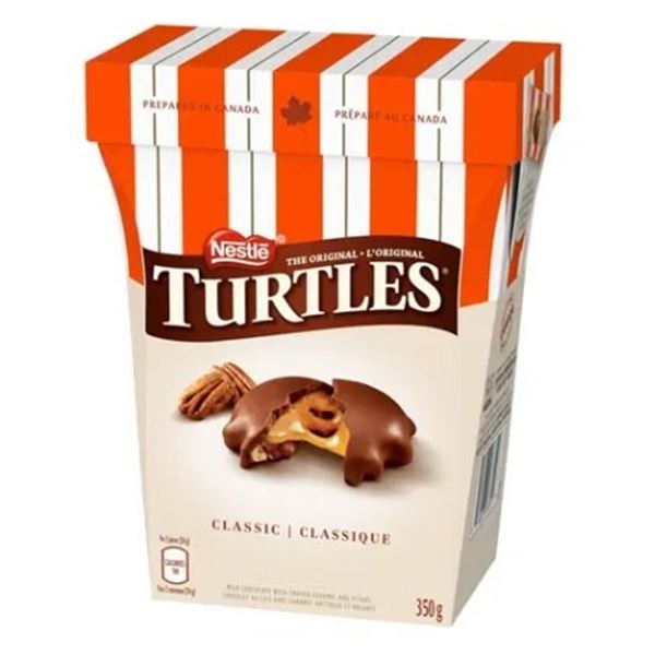 NEW TURTLES CLASSIC MILK CHOCOLATES 350G