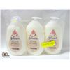 Image 1 : 3 NEW JOHNSON'S SKIN NOURISH MOISTURIZING LOTION