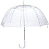 Image 1 : NEW WHITE CLEAR UMBRELLA