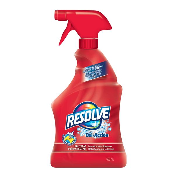 NEW 650ML RESOLVE OXI-ACTION LAUNDRY STAIN REMOVER