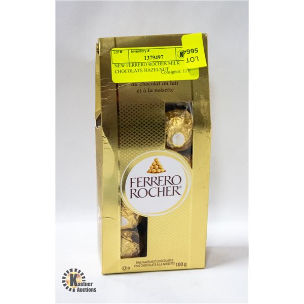 NEW FERRERO ROCHER MILK CHOCOLATE HAZELNUT