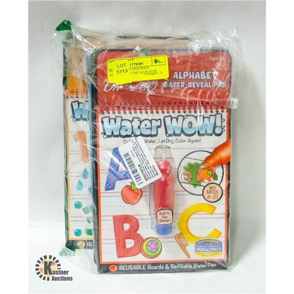 NEW MELISSA AND DOUG ALPHABET ON THE GO WATER