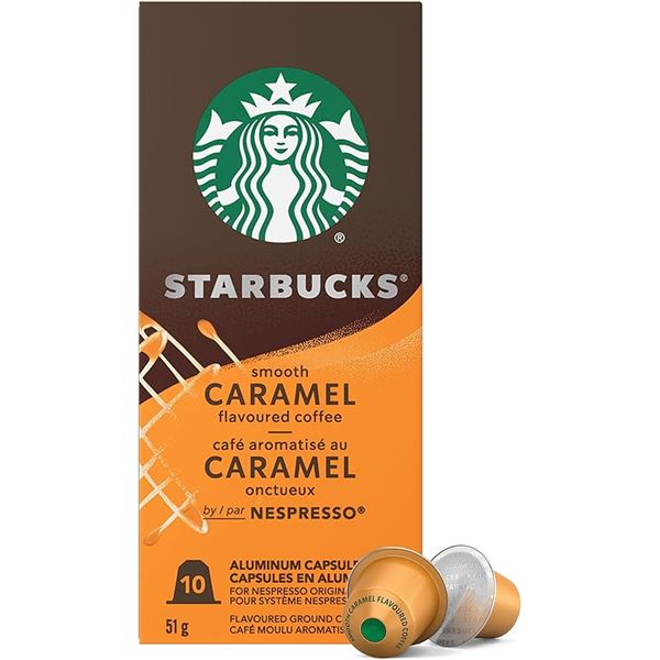 NEW 51G STARBUCKS CARAMEL NESPRESSO