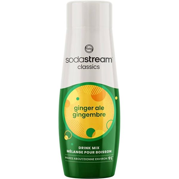 NEW SODA STREAM GINGERALE DRINK MIX 440ML