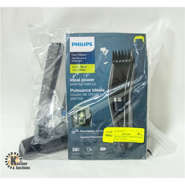 NEW PHILIPS HAIR CLIPPER SERIES 7000 IDEAL POWER