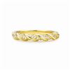 Image 1 : NEW SZ 7 TWISTED ROPE STYLE CRYSTAL RING