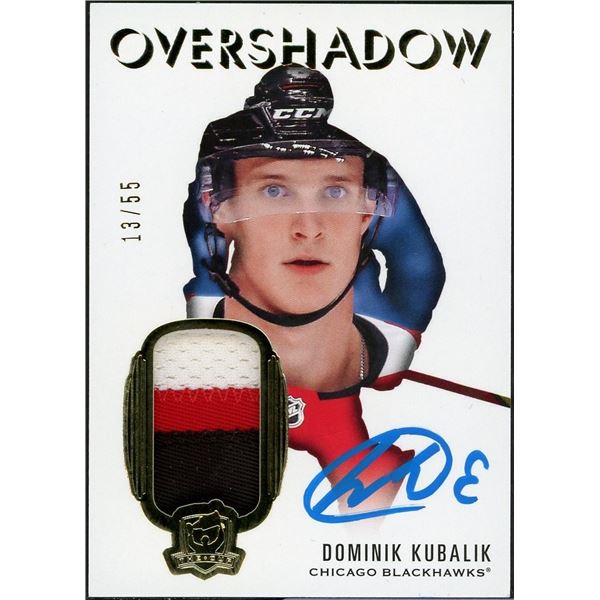 2019-20 Upper Deck The Cup Dominik Kubalik Overshadow RPA #13/55