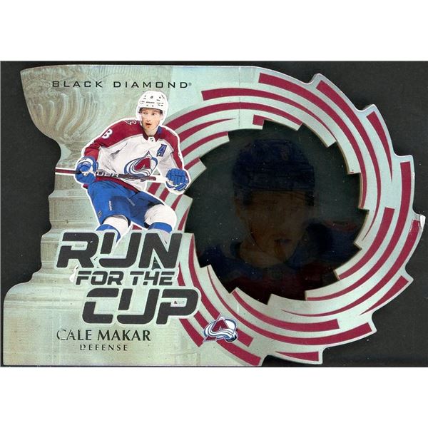 2023-24 Upper Deck Black Diamond Cale Makar Run for the Cup #44/99