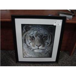 tiger Portrait  Print By Robert Bateman