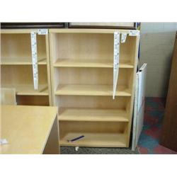 Natural Maple 4 Ft Bookcase (36  Wide)