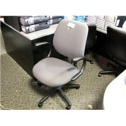 Grey Gas Lift Task Chair