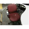 Image 1 : Burgandy Ergo Gas Lift Task Chair