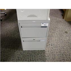 Grey 2  Drawer Lateral File Cabinet