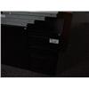 Image 1 : Black 3 Drawer File Cabinet