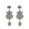 Image 1 : 1.15 ctw Diamond Dangle Earrings