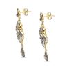 Image 3 : 1.15 ctw Diamond Dangle Earrings