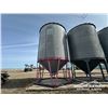 Image 4 : TWISTER 14 FT X 8 RING 2450 +/- BUSHEL HOPPER BIN