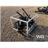 Image 2 : Skid Steer Hydraulic Auger with 3 Bits