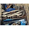 Image 6 : QTY. OF CHAINS, SLINGS, SHOP TOOLS