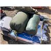 Image 3 : BOAT SEAT, (2) SLEEPING BAGS, RAKE, TENT