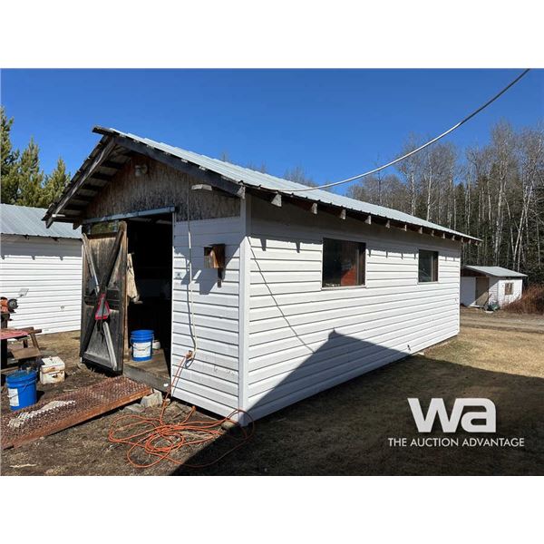 12 X 24 FT. SHOP & STORAGE BUILDING