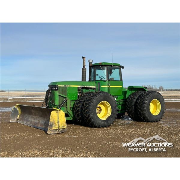 1983 JOHN DEERE 8850 4WD TRACTOR