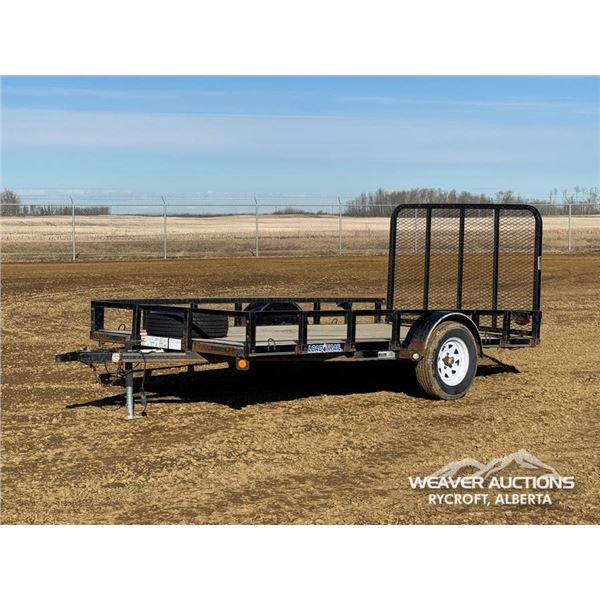 2013 LOAD TRAIL 15 FT. S/A  UTILITY TRAILER