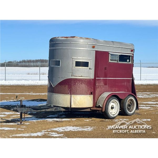 T/A LIVESTOCK TRAILER