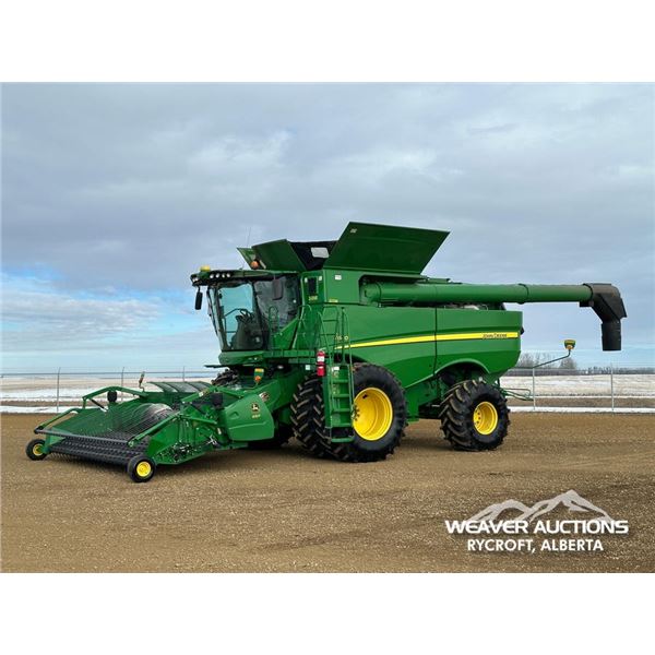 2012 JOHN DEERE S680S STS COMBINE
