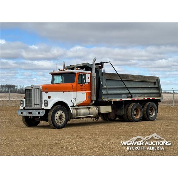 1989 INTERNATIONAL F9370 T/A DUMP TRUCK