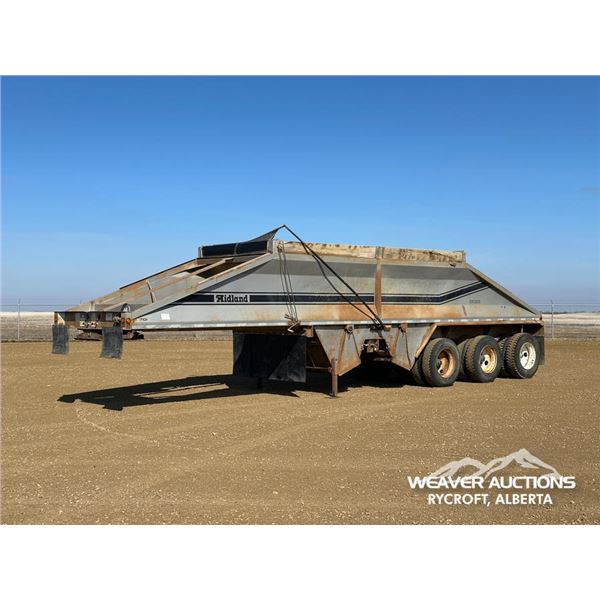 2004 MIDLAND MX3000 TRIDEM BOTTOM DUMP TRAILER