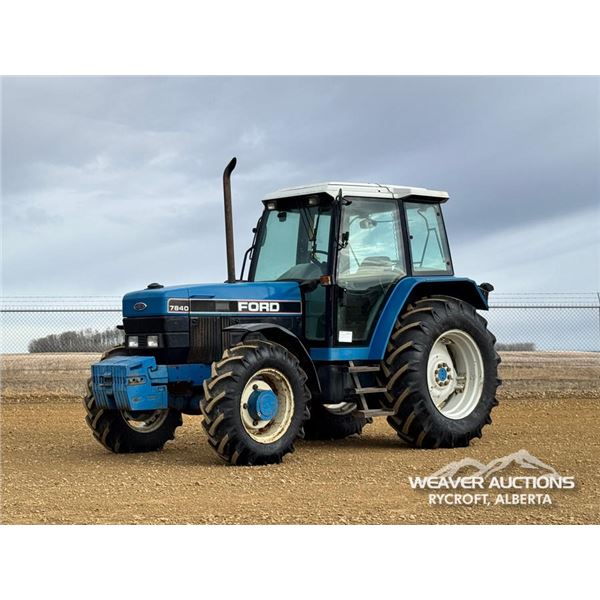 1993 FORD 7840 MFWD TRACTOR