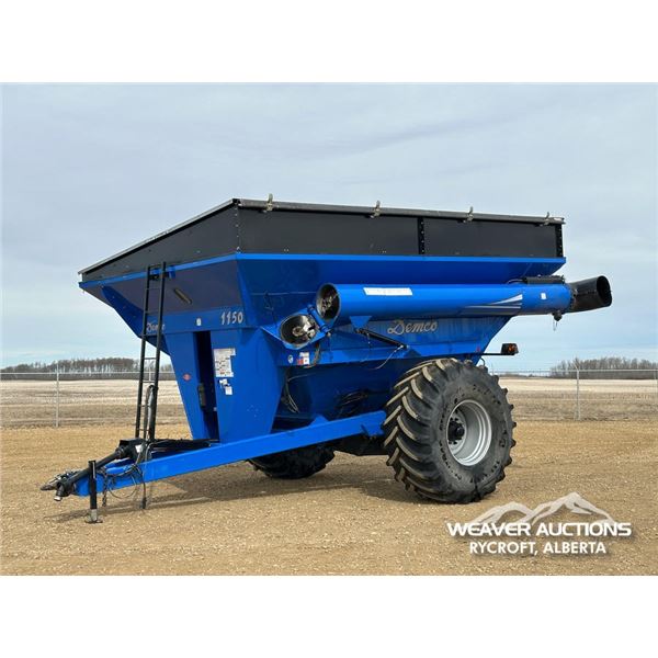 2014 DEMCO 1150 +/- BUSHEL GRAIN CART