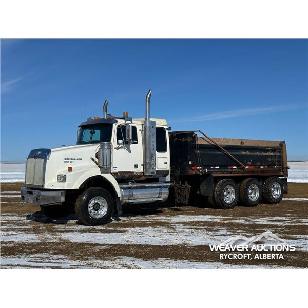 2007 WESTERN STAR 4900SA TRI DRIVE DUMP TRUCK