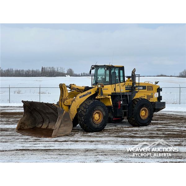 2012 KOMATSU WA500-6 WHEEL LOADER