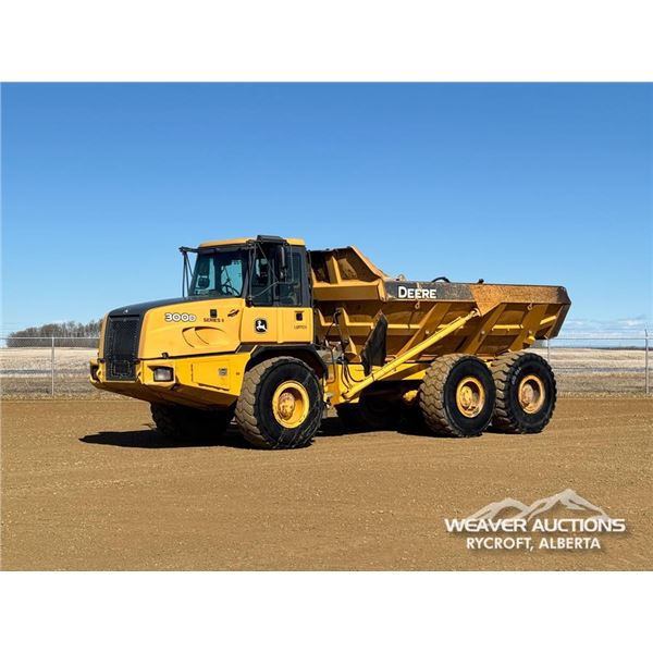 2012 JOHN DEERE 300D ARTICULATED DUMP TRUCK
