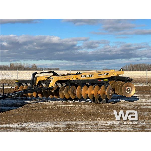 2016 KELLO-BILT 800-3636B 20 FT. OFFSET DISC