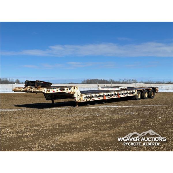 2007 RAYFAB TRIDEM SCISSORNECK LOWBOY TRAILER