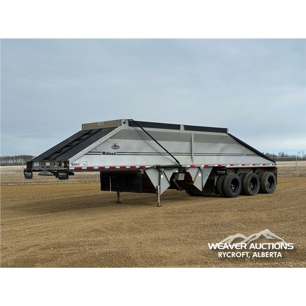 2011 MIDLAND MX3000X TRIDEM BOTTOM DUMP TRAILER