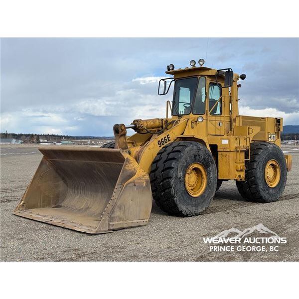 1990 CAT 966E WHEEL LOADER