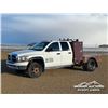 Image 1 : 2006 DODGE RAM 3500HD CREW CAB FLATBED TRUCK