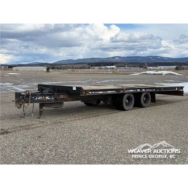 1993 TRAILKING TKT40 T/A TILT DECK TRAILER