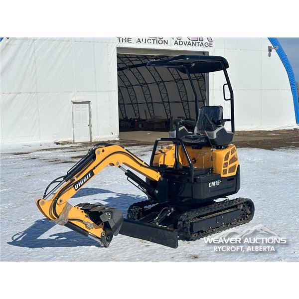 2023 DIGIT EM15 MINI HYDRAULIC EXCAVATOR