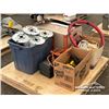 Image 2 : PALLET OF MISC WIRE & FLASHLIGHTS