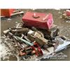 Image 2 : MISC SHOP TOOLS W/ TOOL BOX