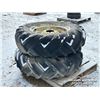 Image 2 : (2) FIRESTONE 13-26 TRACTOR TIRES & RIMS