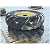 Image 4 : (2) FIRESTONE 13-26 TRACTOR TIRES & RIMS