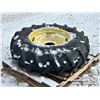 Image 2 : (1) FIRESTONE 14.9-24 TRACTOR TIRE & RIM