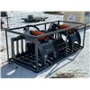 Image 2 : TMG 84 IN. SKID STEER ROCK SKELETON GRAPPLE