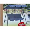 Image 1 : 3 PERSON GARDEN SWING